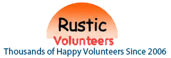 rustic volunteer